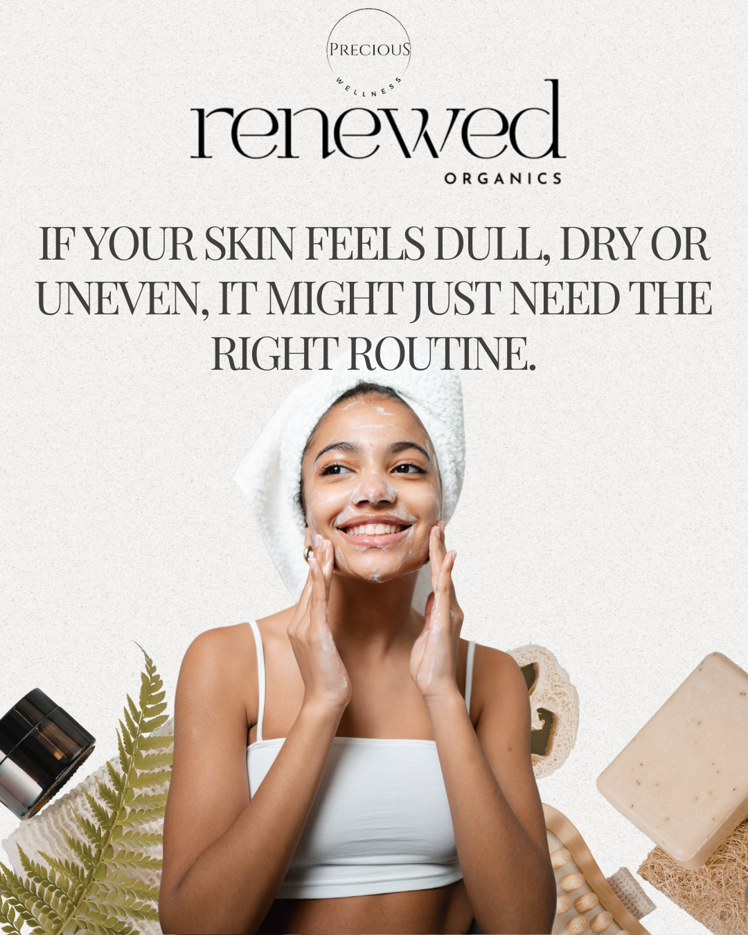 CLEANSE. EXFOLIATE. LOCK IN.